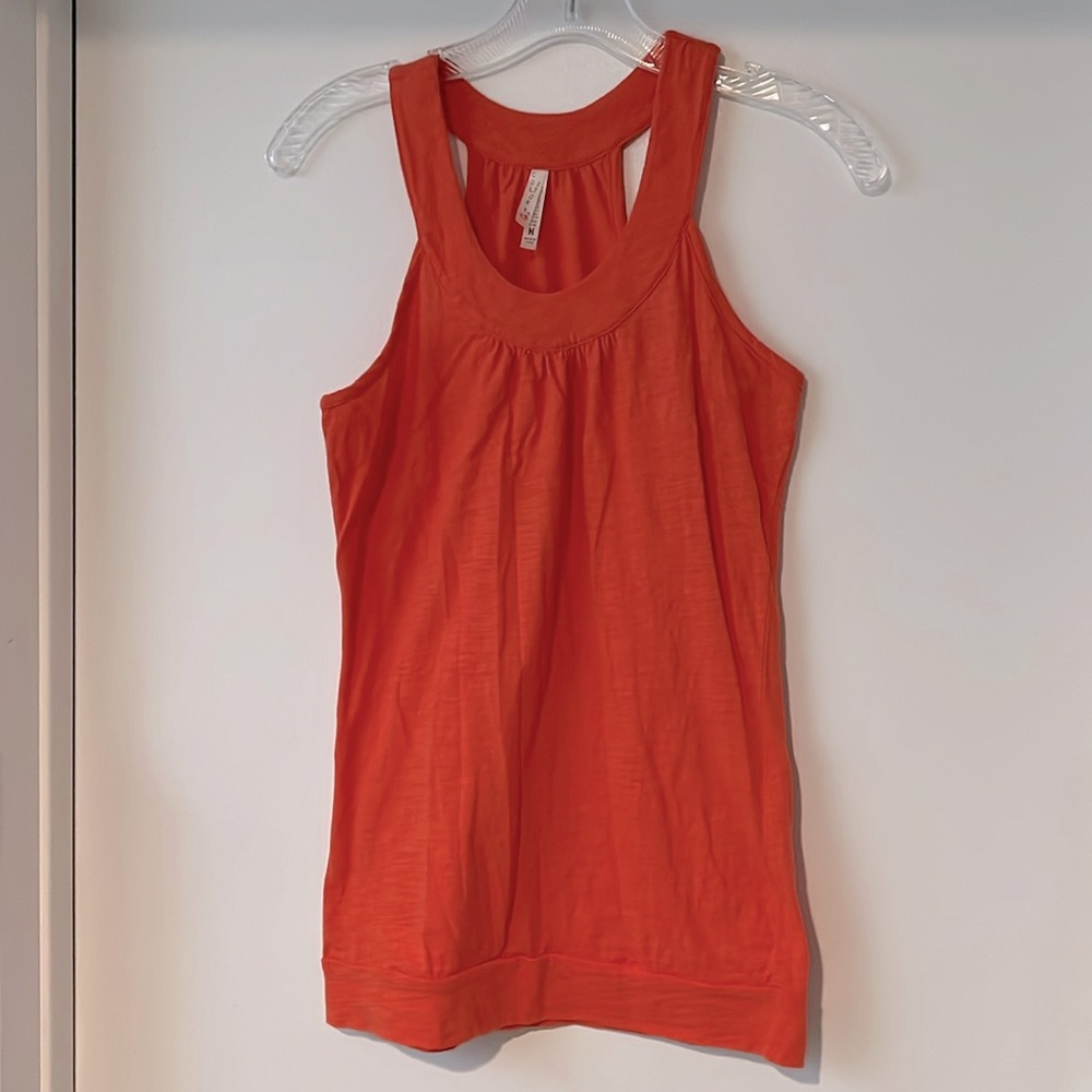 Colt Story Tank Top Orange Size Medium Open Shoulder